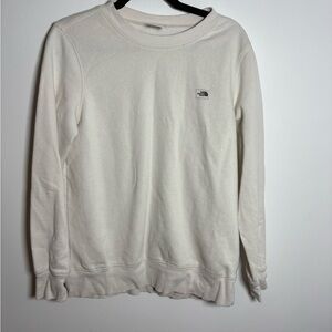 The North Face Women's Off-White Crewneck Sweatshirt